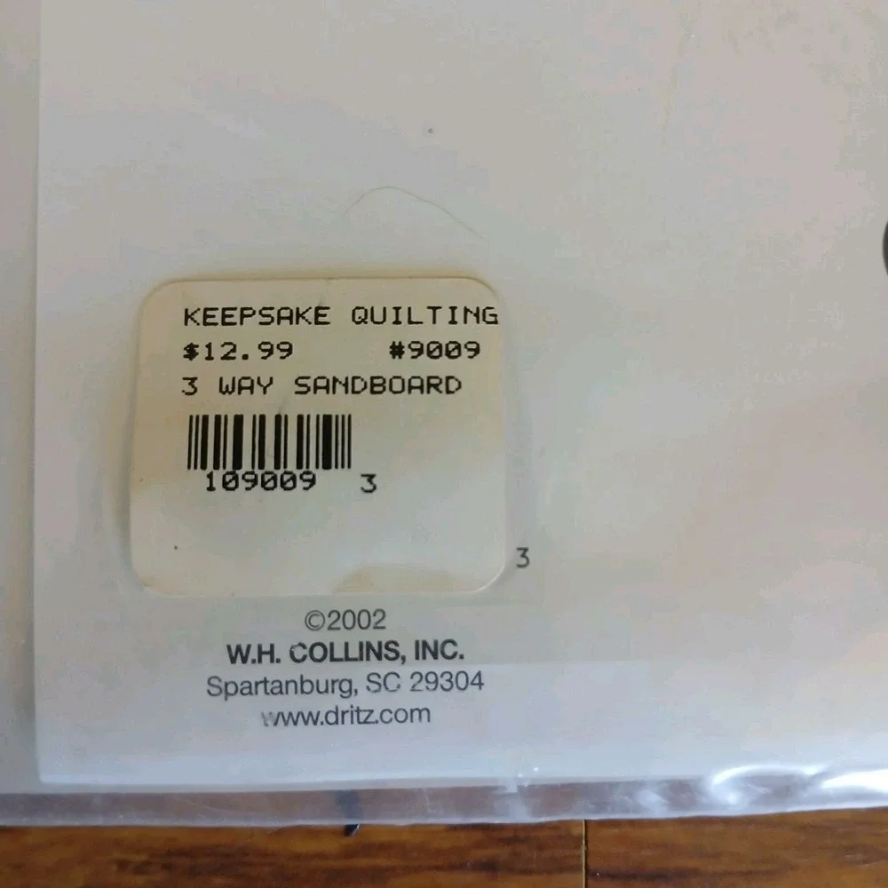 W.H. Collins QUILTERS 3-way Sand board 12.5
